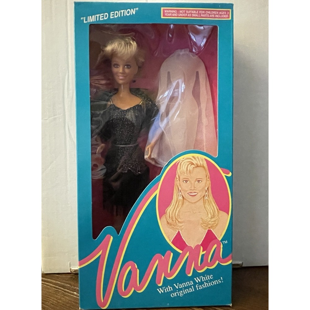 Vanna White‎ Doll with Original Fashions 012 Limited Edition HSC-NEW 1990